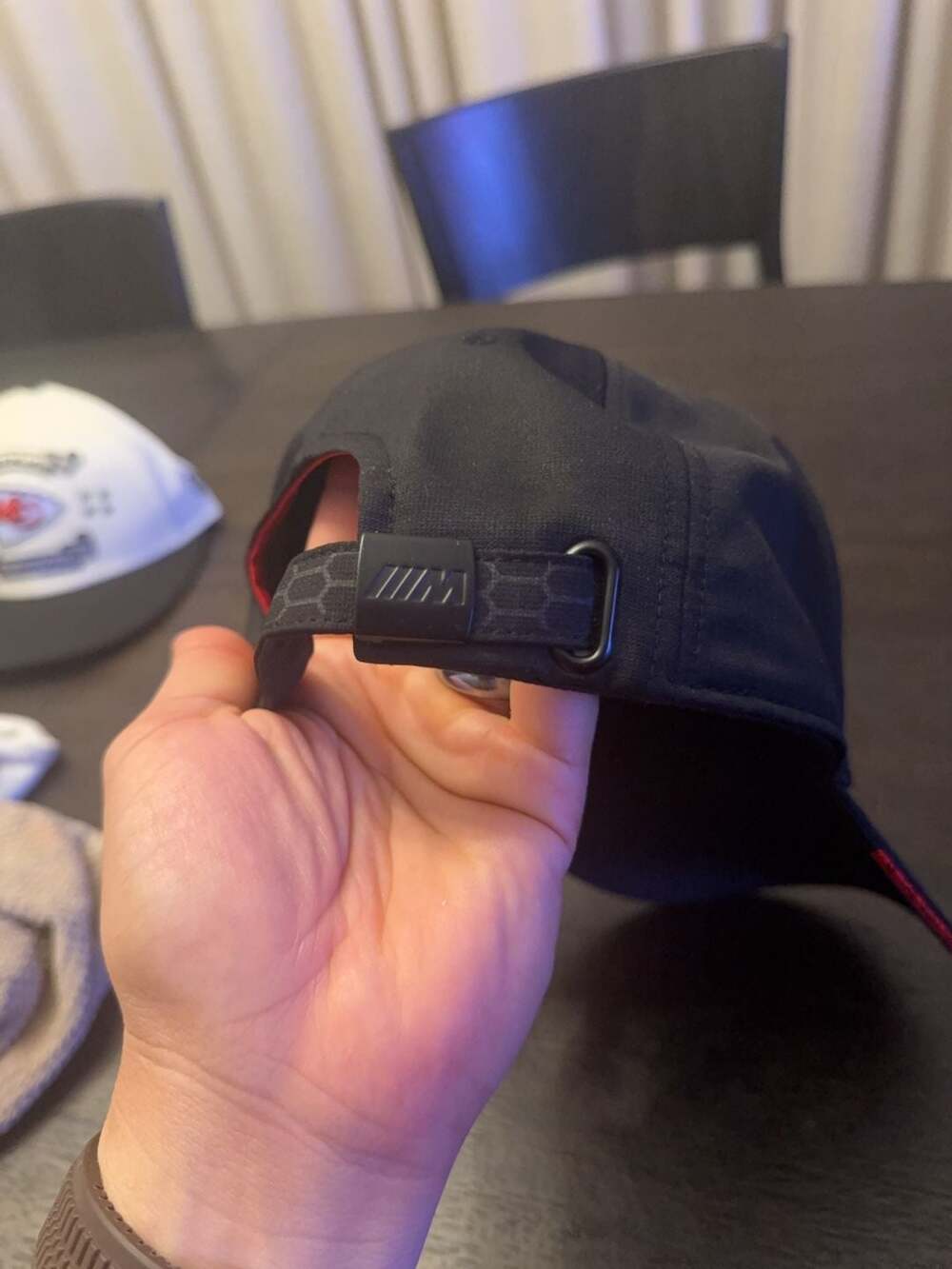BMW M Motorsport Logo Baseball Cap Black - Picture 6 of 7